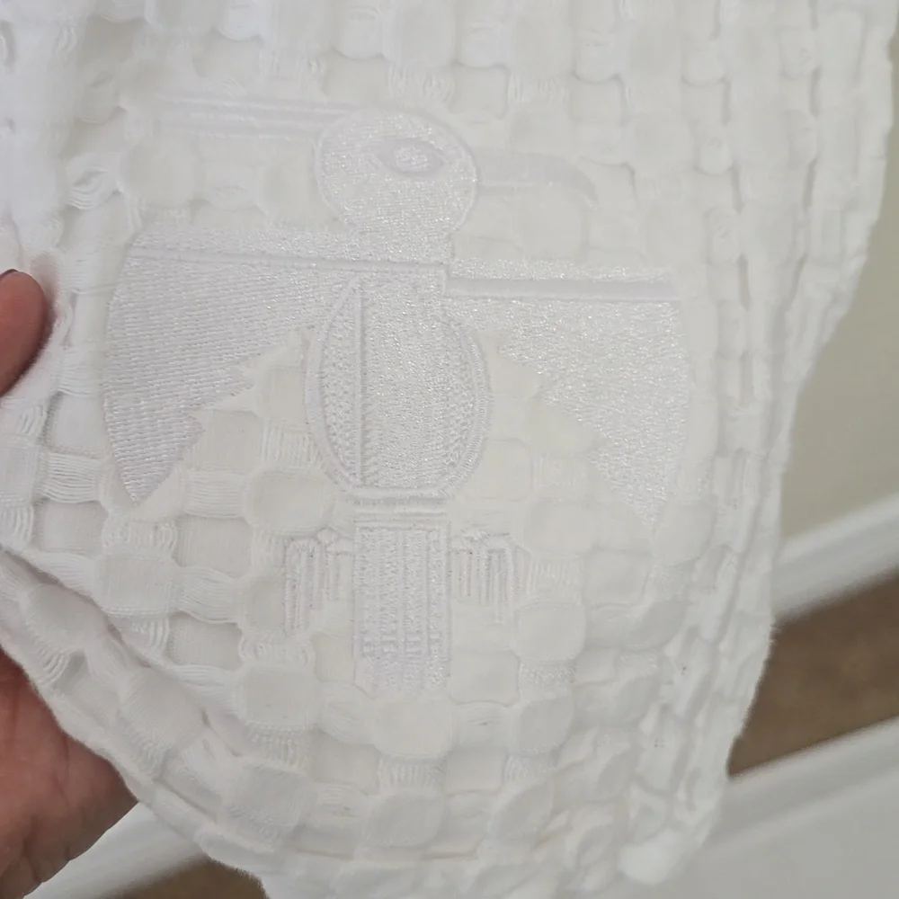 Royal Tradition White Waffle Knit Throw‎ Blanket 52